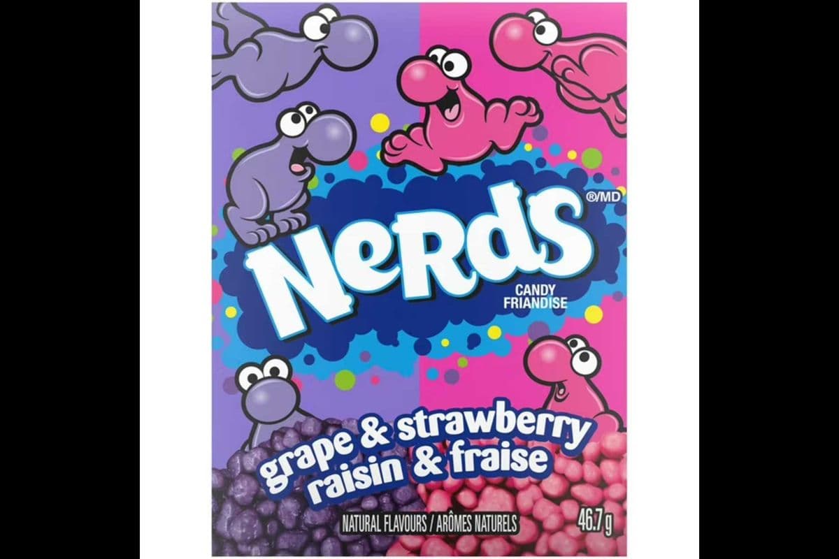 Nerds Grape and. Strawberry 47g