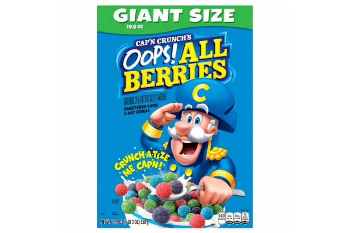 Captain Crunch Oops All Berries