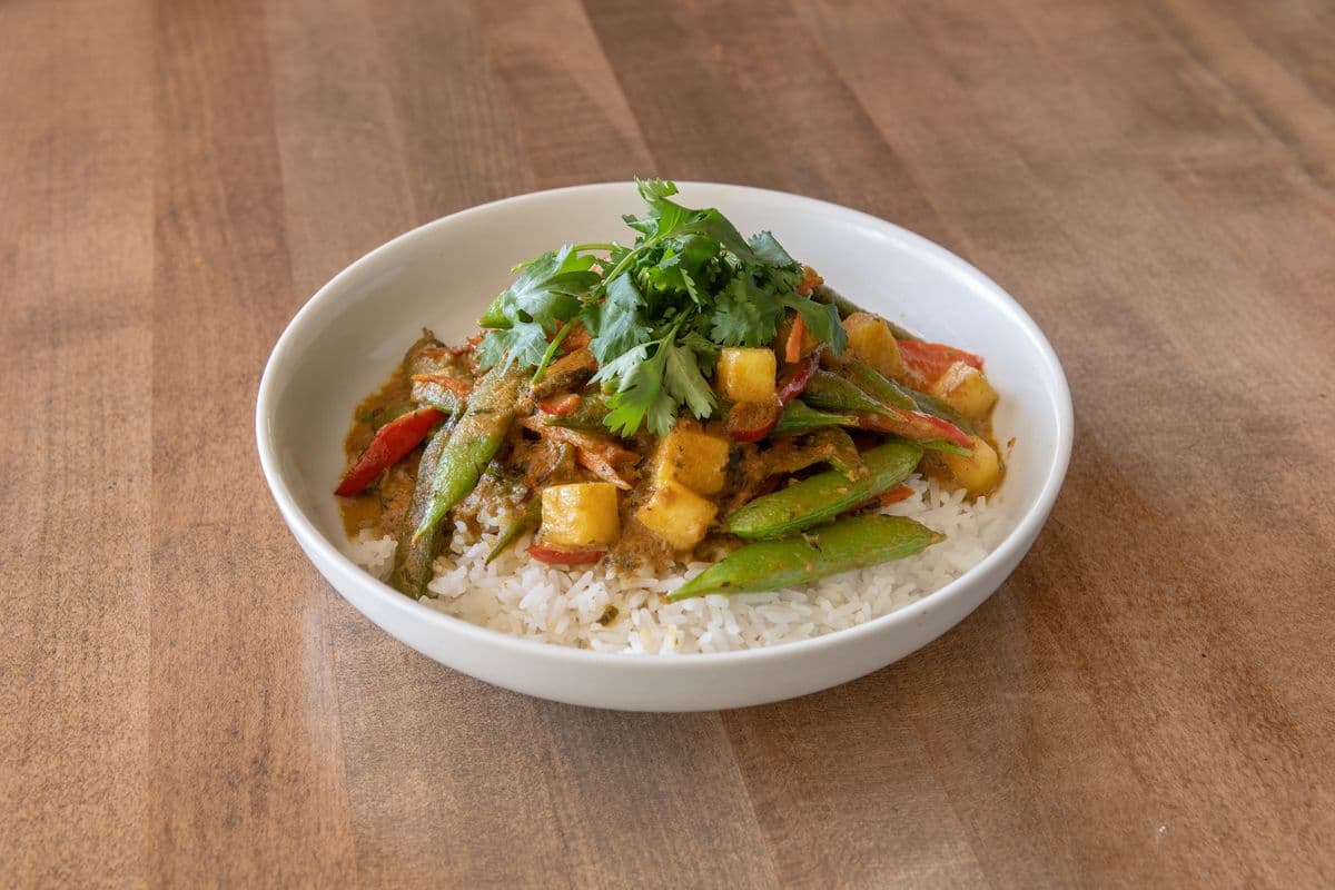 Green Curry Thai Rice Bowl