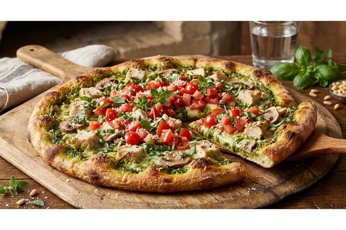 pesto pizza