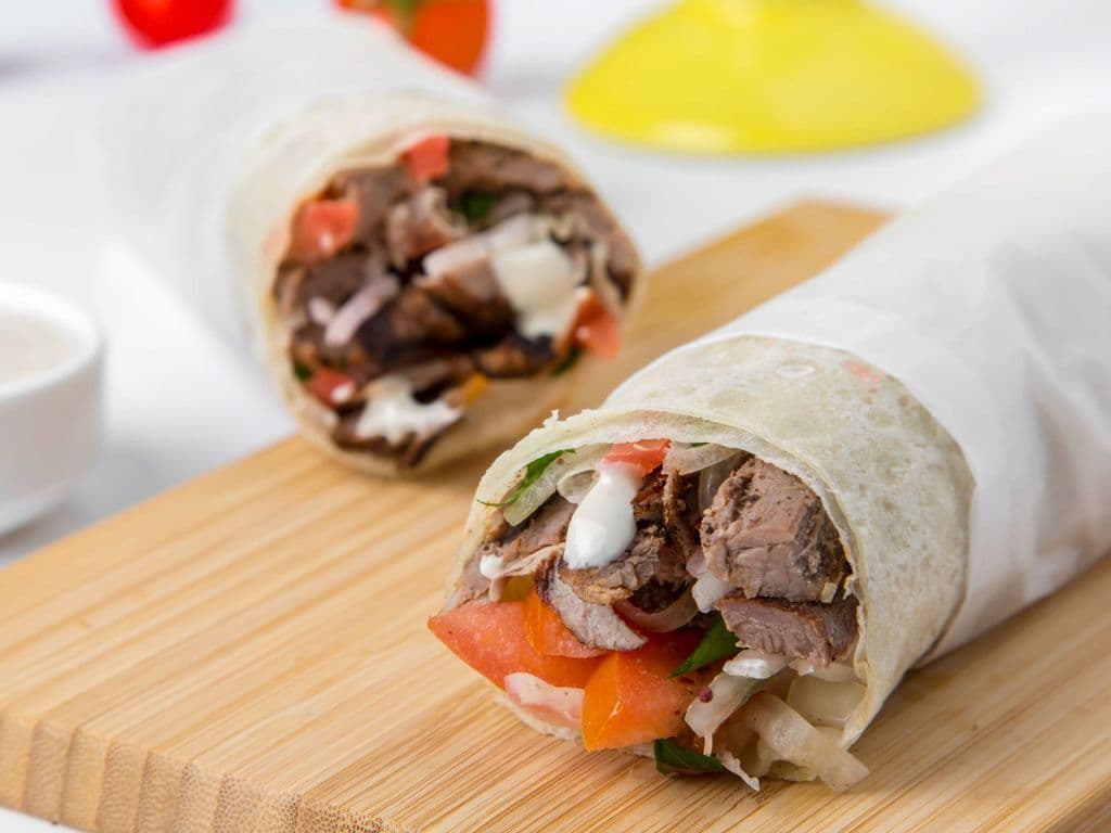 Mama's Beef Shawarma Sandwich