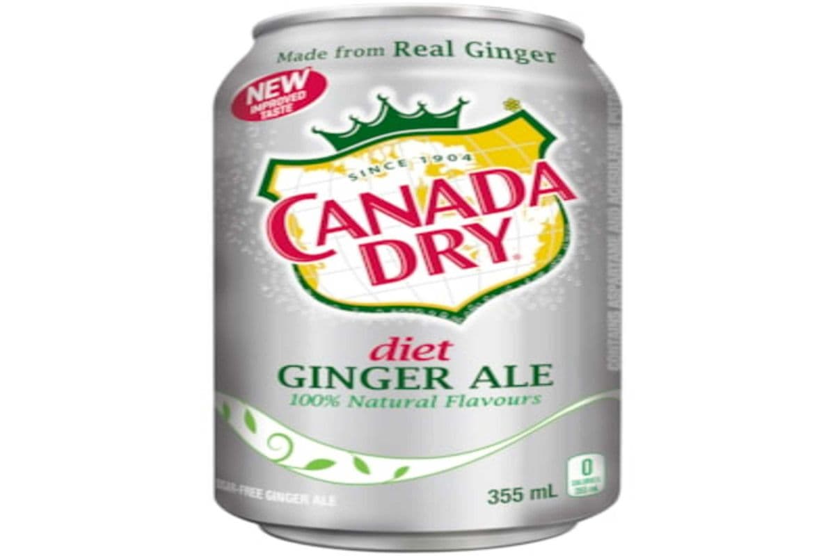 Canada Dry Soda Diet Ginger Ale (355 ml)