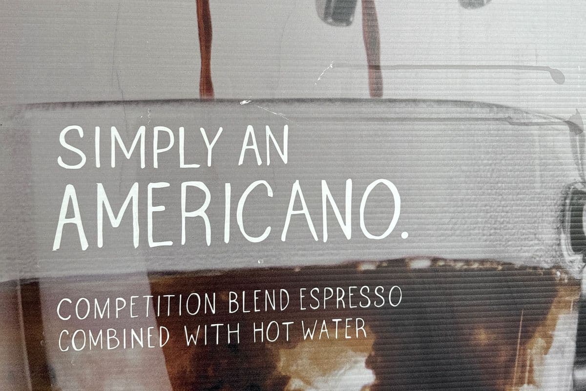 Americano (hot or iced)