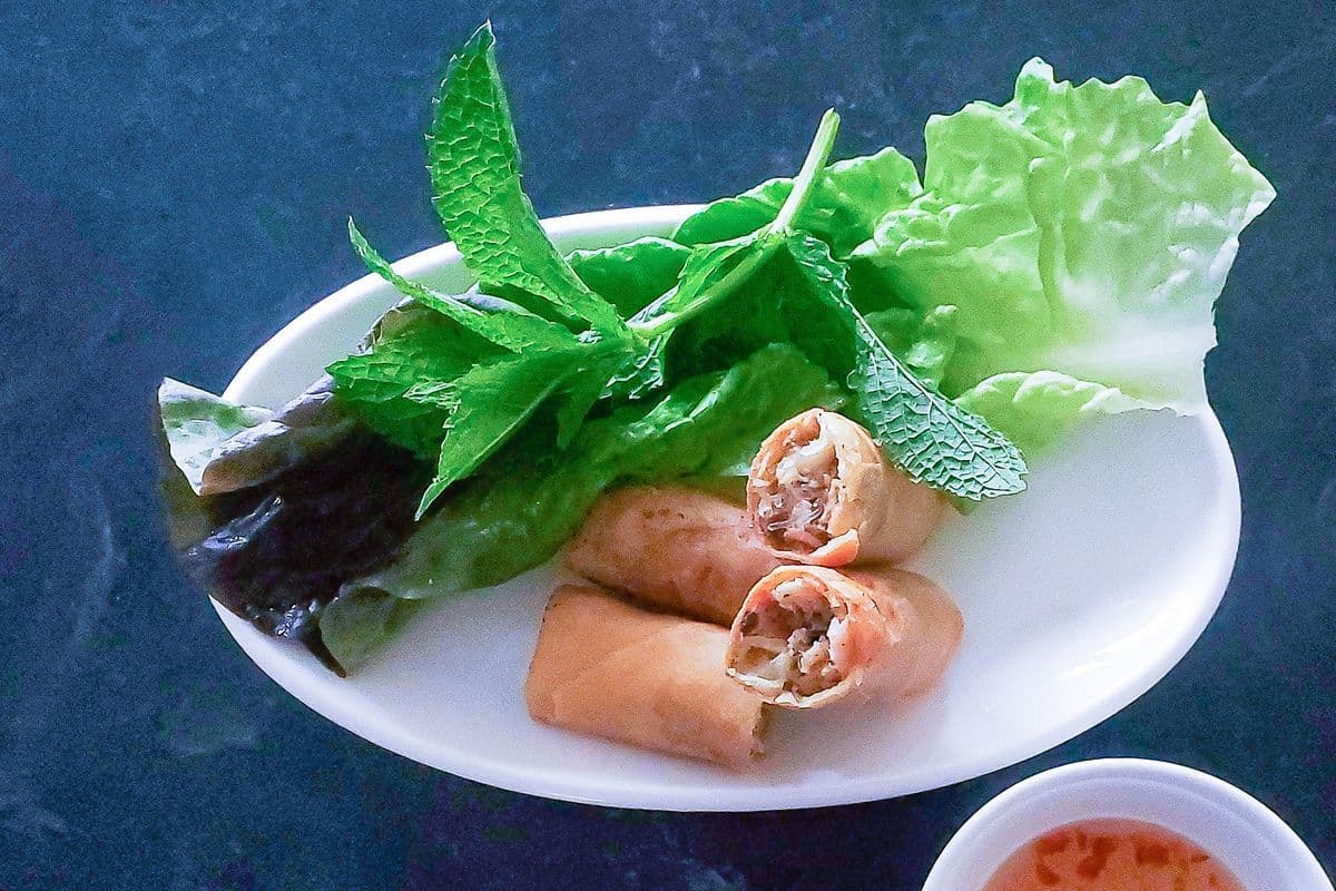 A2. Fried Veggie Rolls (Chả Giò Chay)