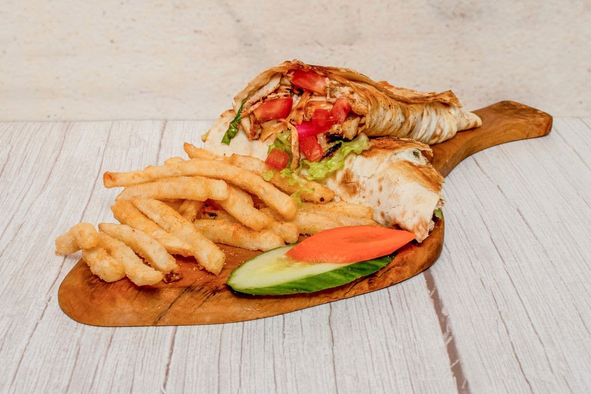 Chicken Shawarma Wrap - Saj