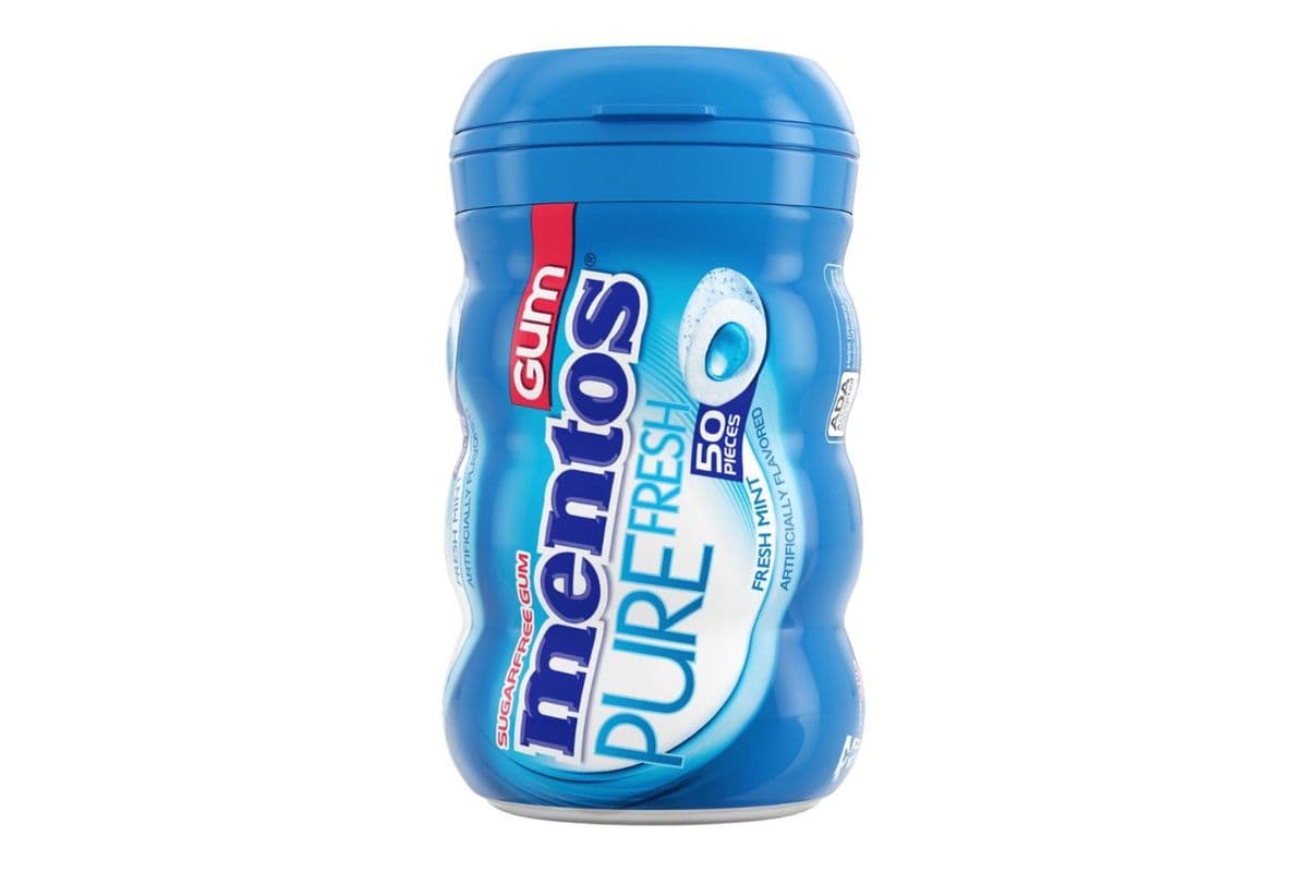 Mentos Fresh Mint Bottle (50 pieces)
