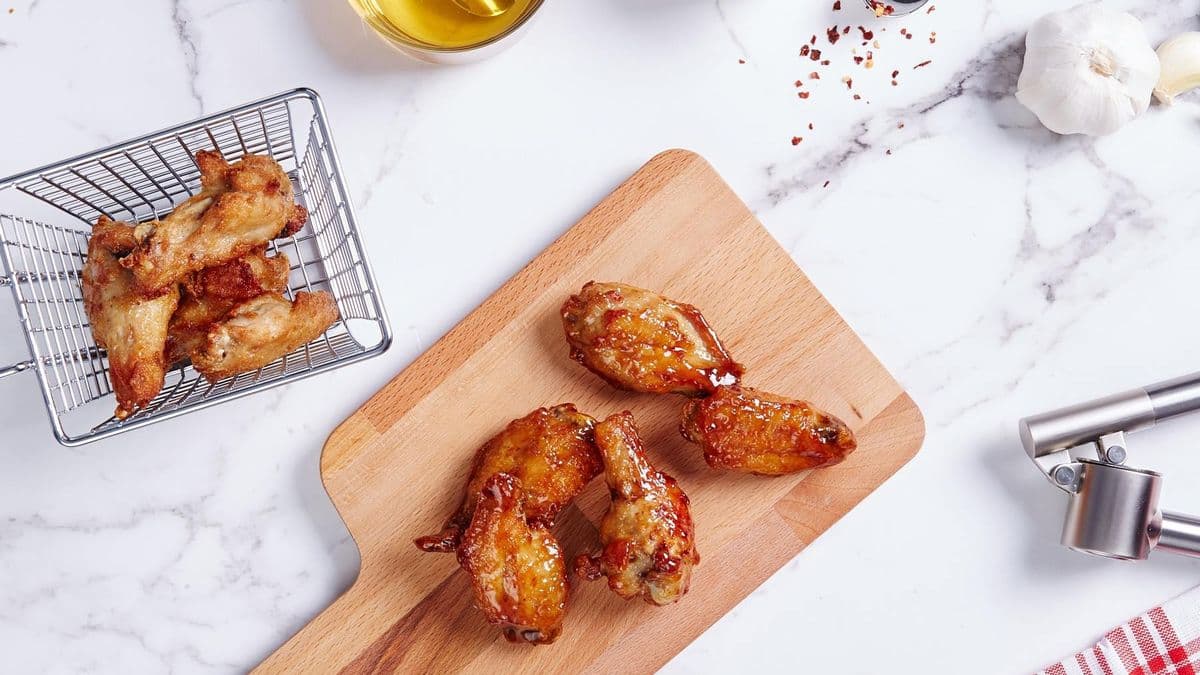 5. Baked or fried Wings (20)
