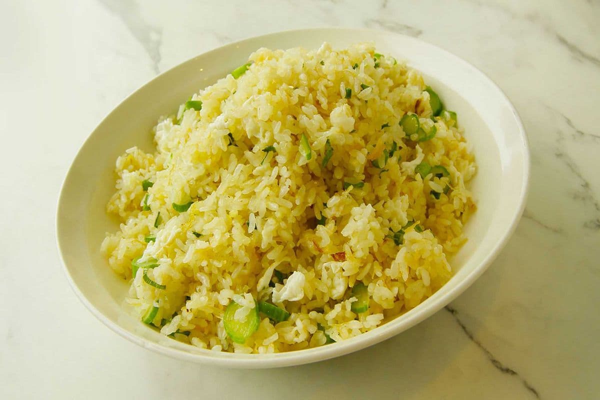 Fried Rice with Dry Scallops and Egg White 瑤柱蛋白炒飯