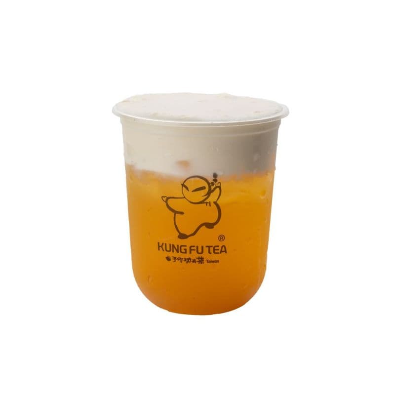 Cheese Milk Foam with Mango