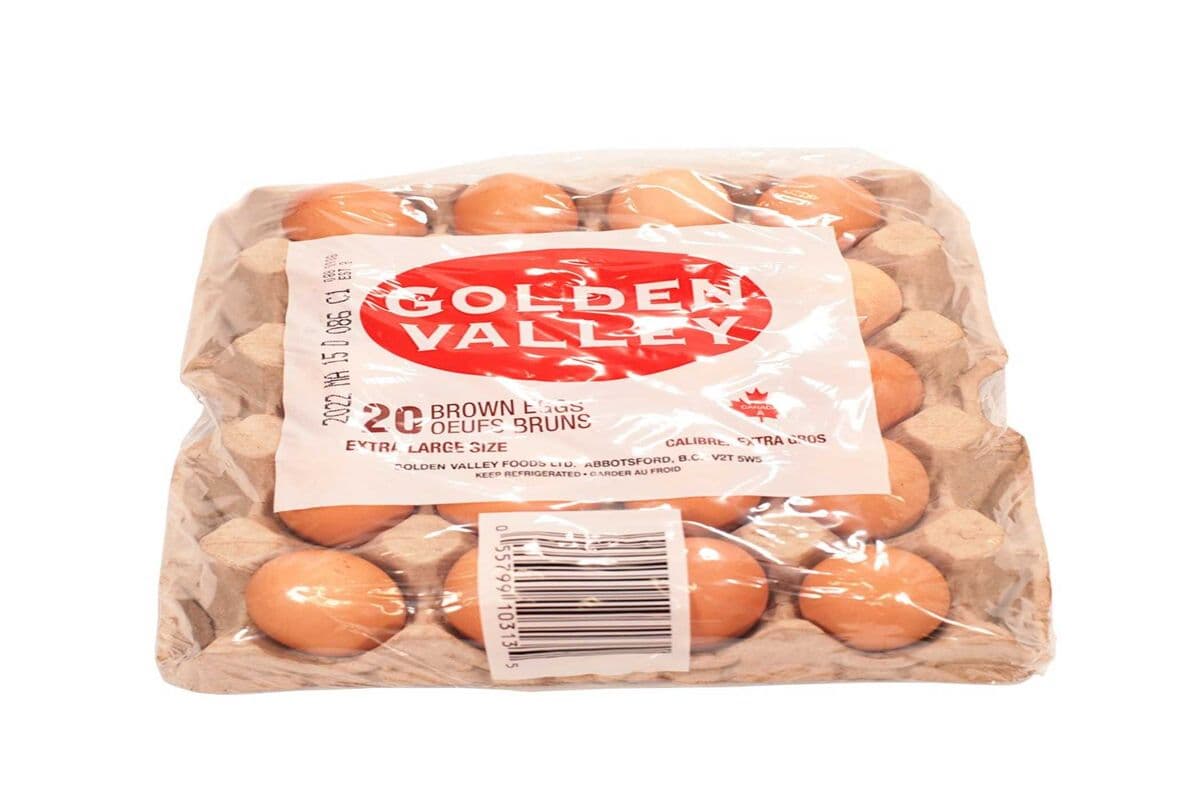 Jumbo Brown Eggs (20-Pack)