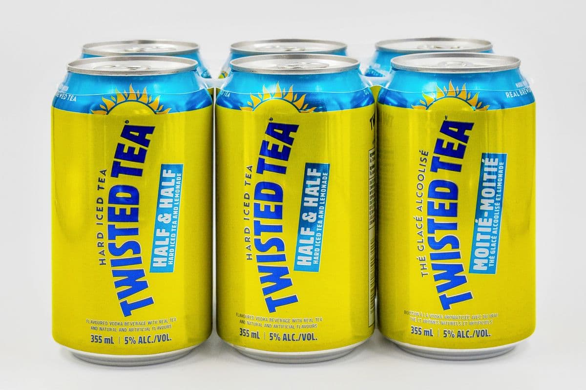 Twisted Tea Half & Half Iced Tea (6 Pack) (1 x 2130ML)