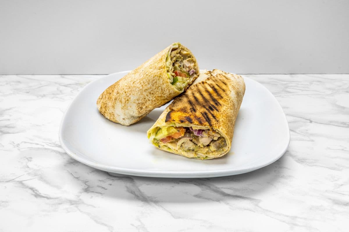 02. Chicken Shawarma Wrap Halal