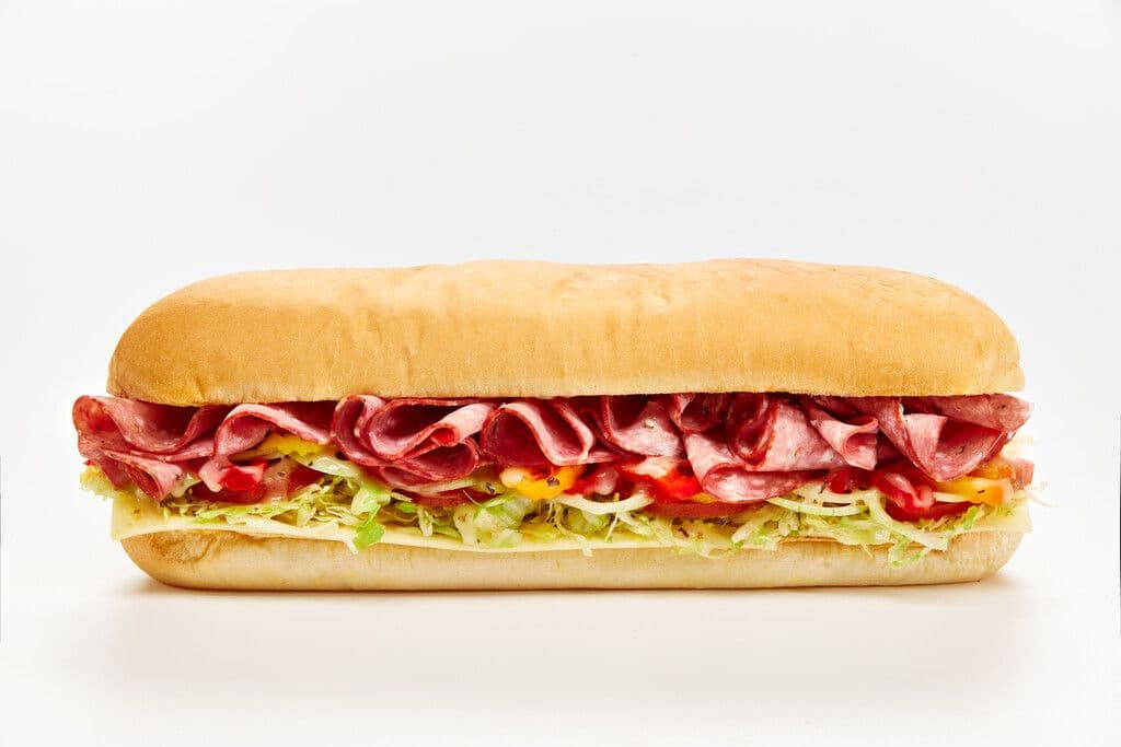 Large Italian Salami Sub Combo