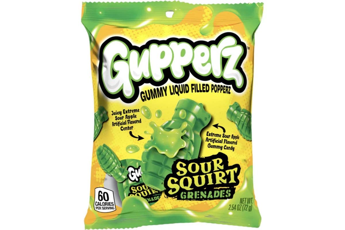 Gupperz Sour Squirt Grenades Liquid Popperz