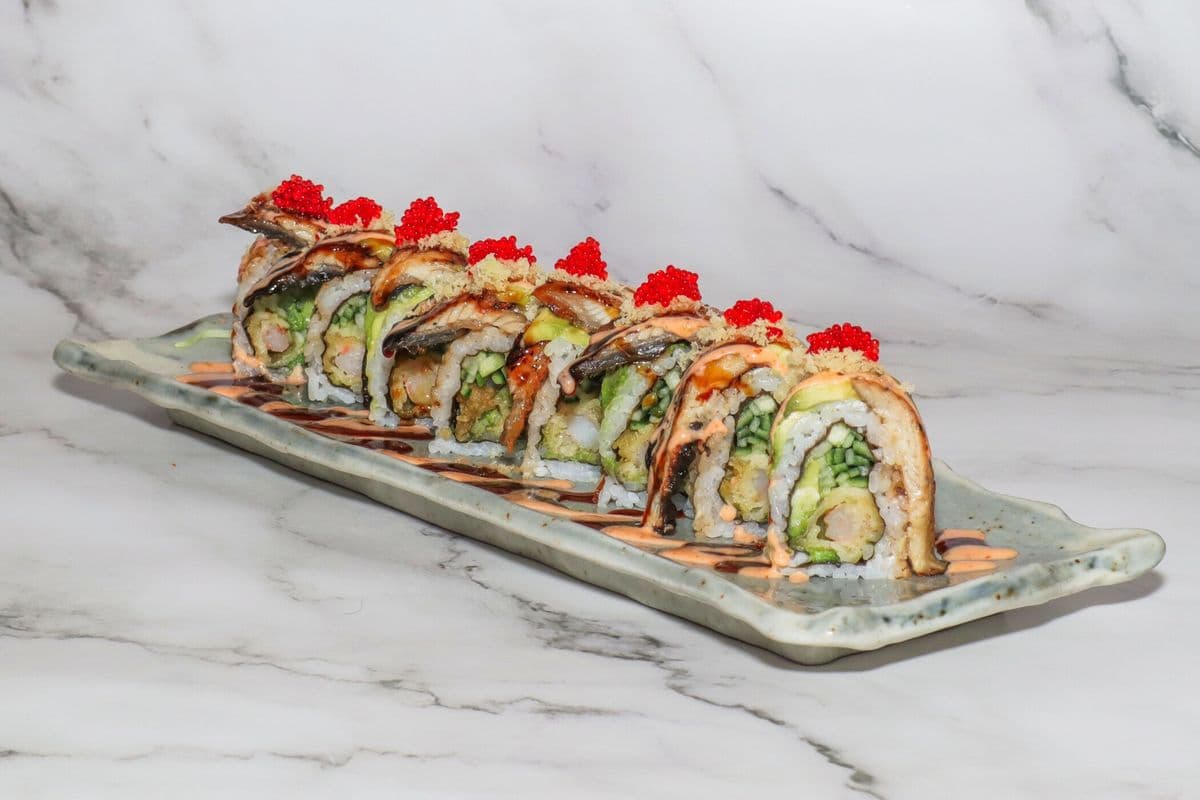 Black Dragon Special Maki Roll (8 pcs)