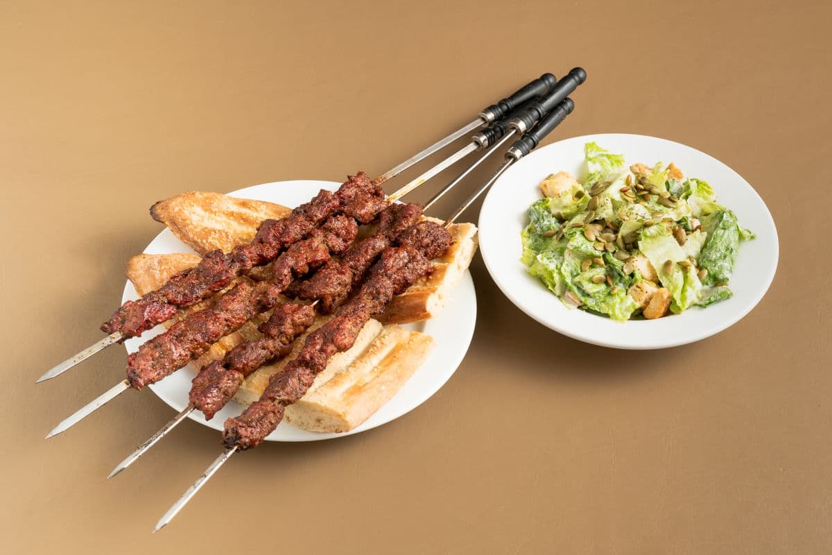 Spicy Lamb Kebab Combo