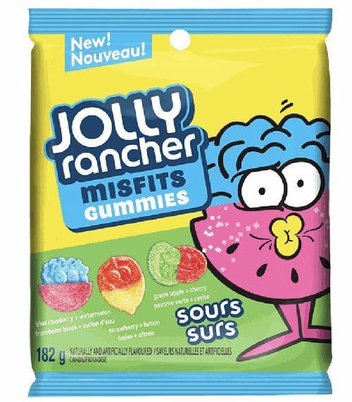 Jolly Rancher Misfits Sours 182g