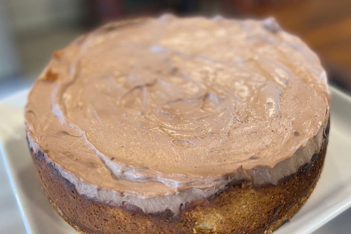 Peanut Butter Chocolate Cheesecake