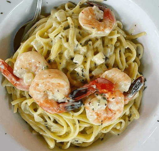 Linguine Shrimp Alfredo