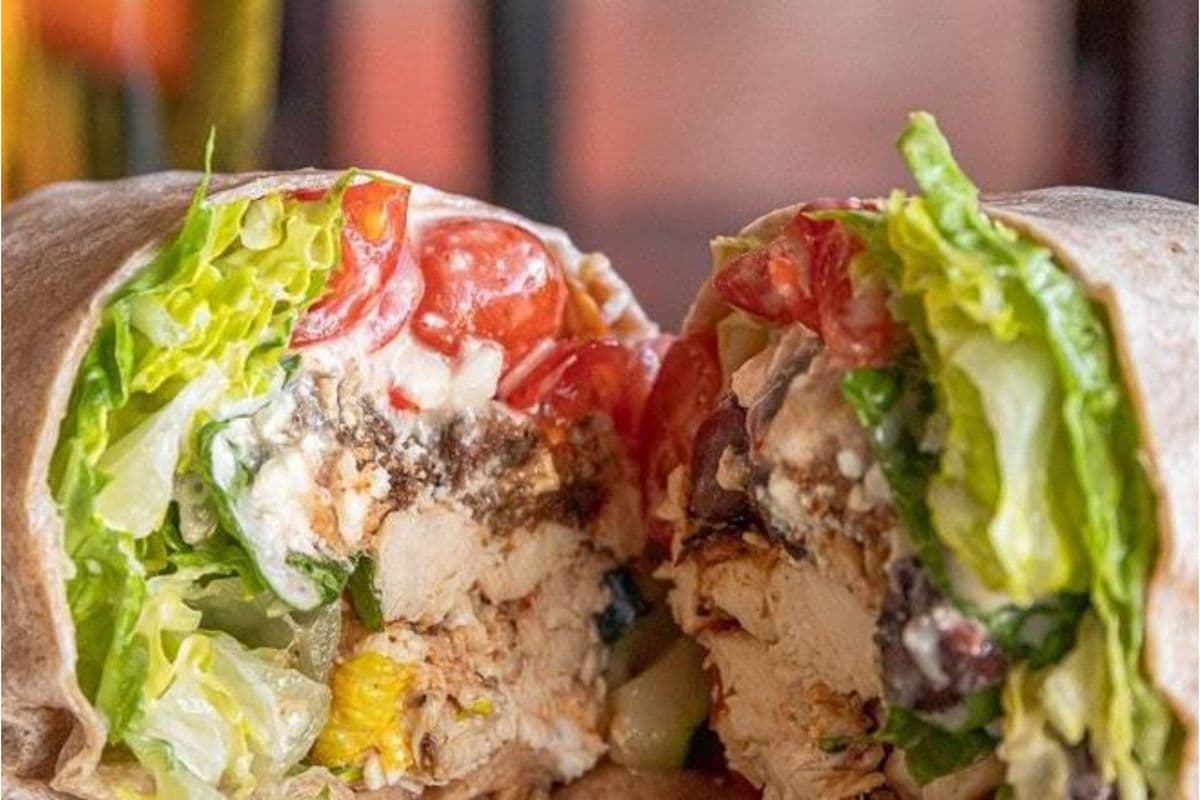 Greek Chicken Wrap