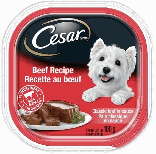 Cesar Dog Food Beef 100g
