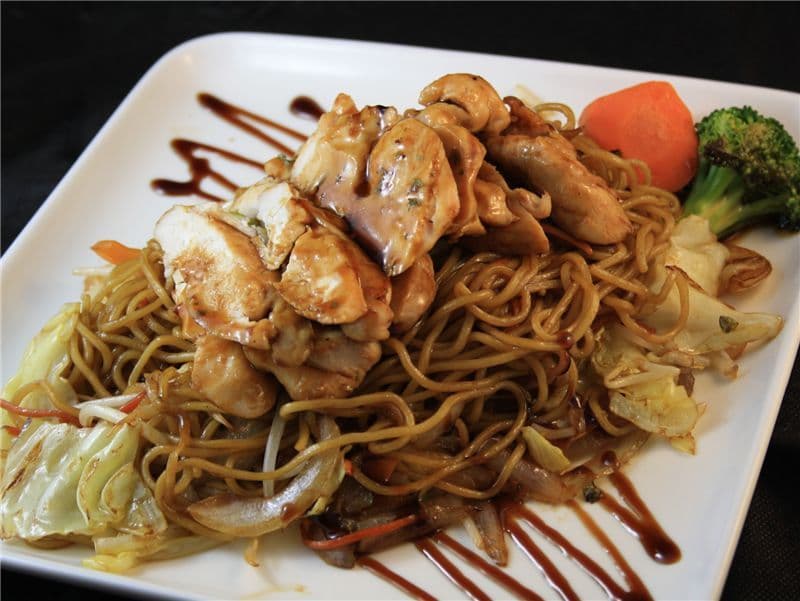 Chicken Breast Yaki Soba