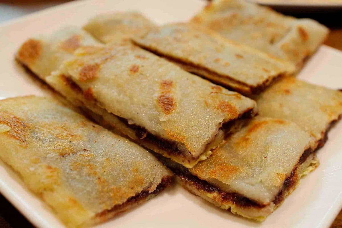 Red Bean Paste Pancake 豆沙鍋餅