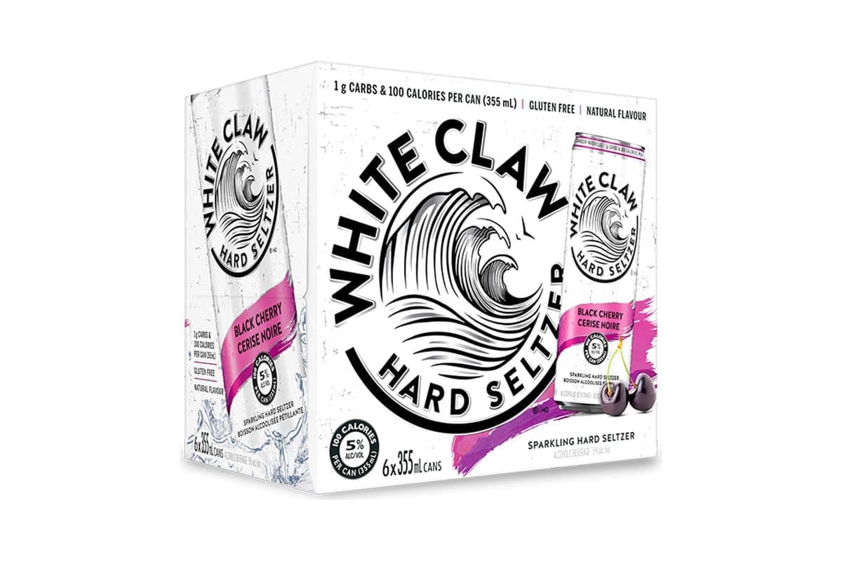 White Claw Black Cherry (6 Cans) (6 x 355 ml)