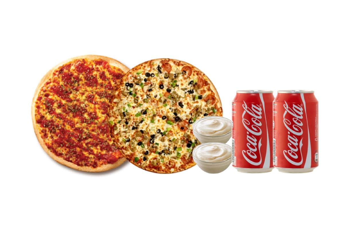 Medium Double Pizzas