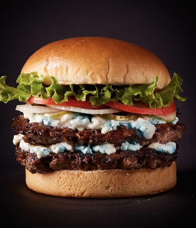 BURGER ONLY Double Blue Steel