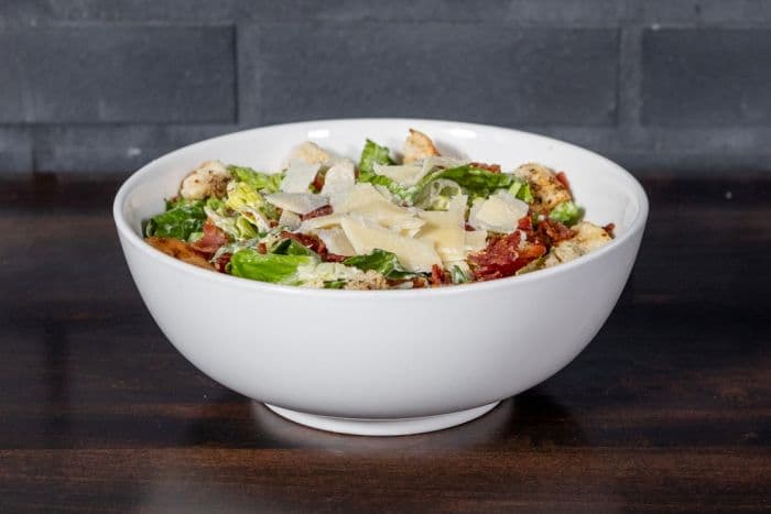 Caesar Salad & Garlic Parm Croutons