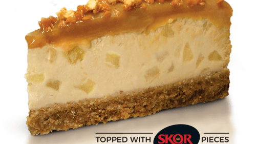 CARAMEL APPLE CHEESECAKE