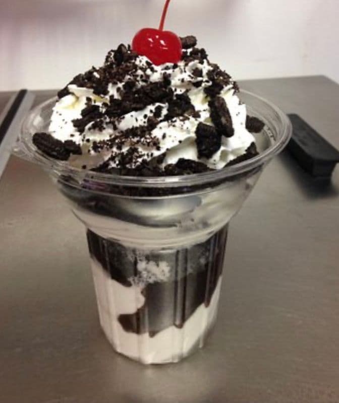 Oreo sundae