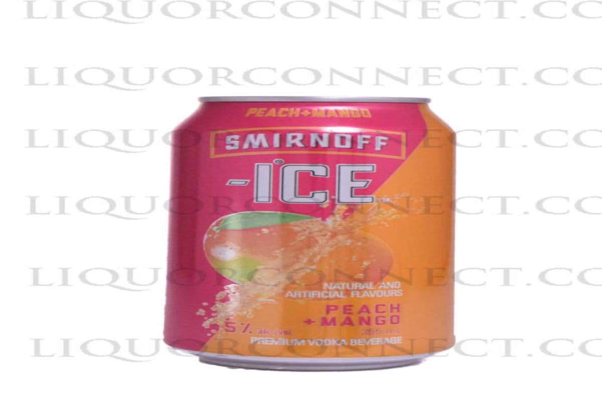 SMIRNOFF ICE PEACH & MANGO 6 CANS (1 x 6 CANS)