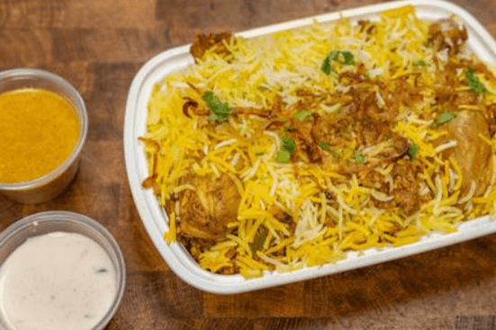 Chicken Dum Biryani (3 Pcs Biryani)
