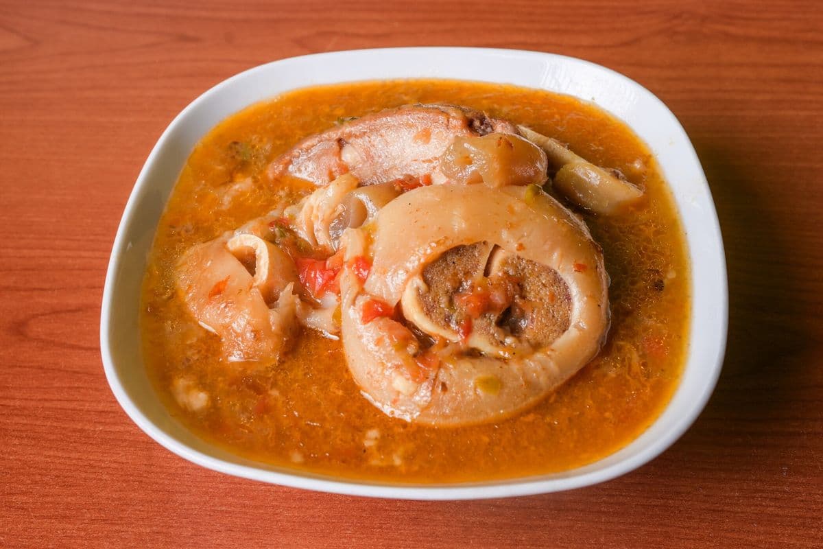 Soupe au pied de boeuf / Beef Foot Soup