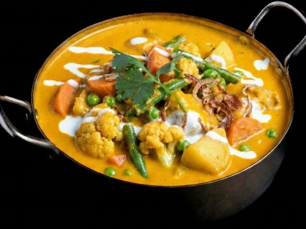 Vegetable Korma (GF, Contains Nuts)