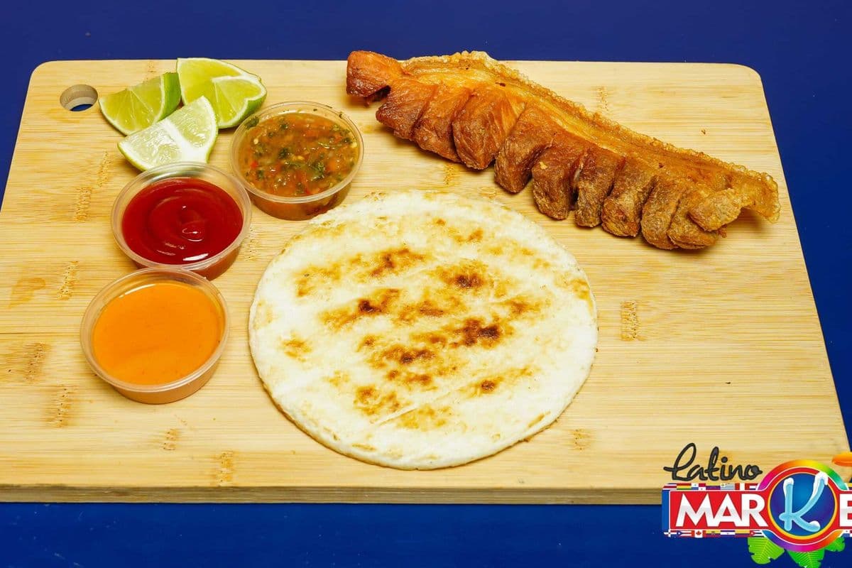 Arepa with Pork