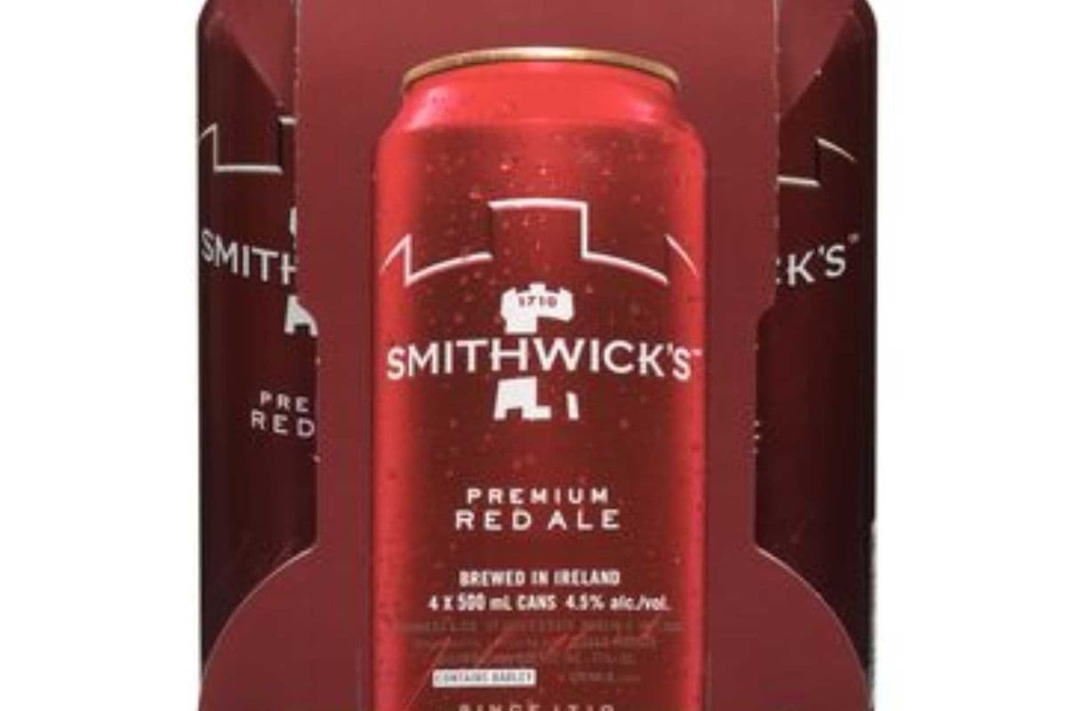 Smithwick's Premium Red Ale (4 x 500 ml Cans)