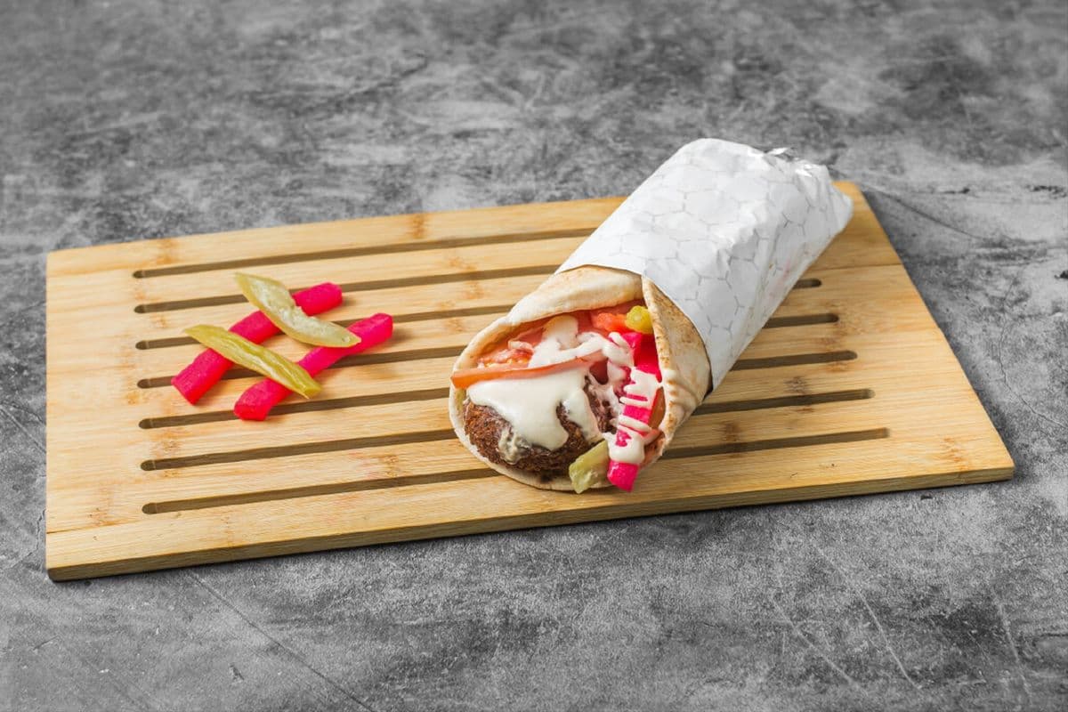 Falafel Pita Wrap