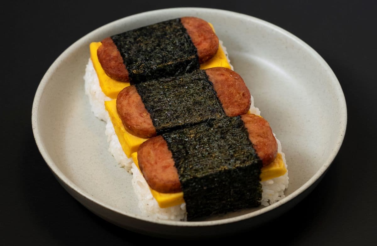 Spam and Egg Musubi (one piece)