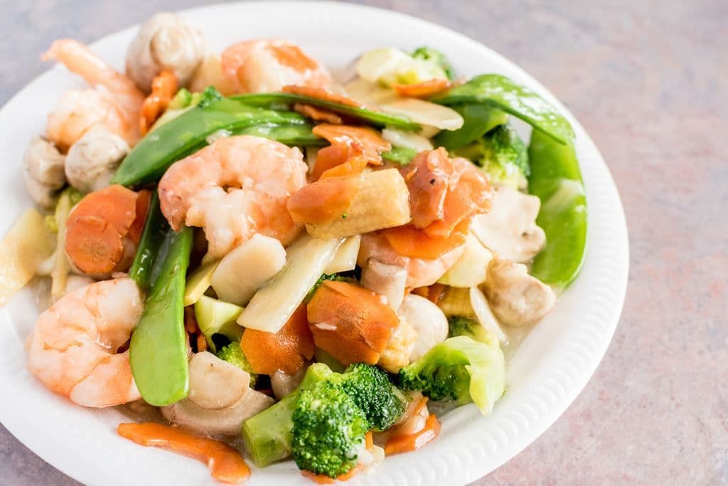 Shrimp with Mixed Vegetables