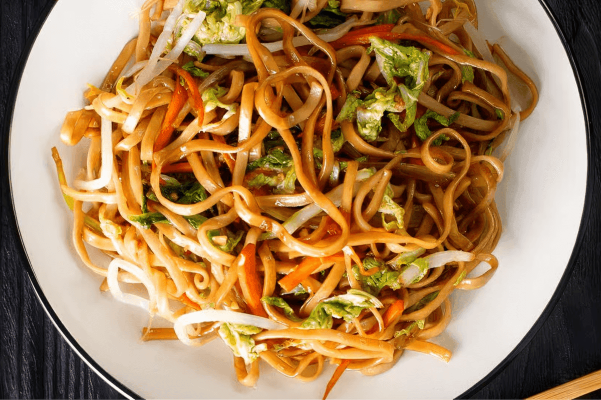 18. Vegetable Chow Mein