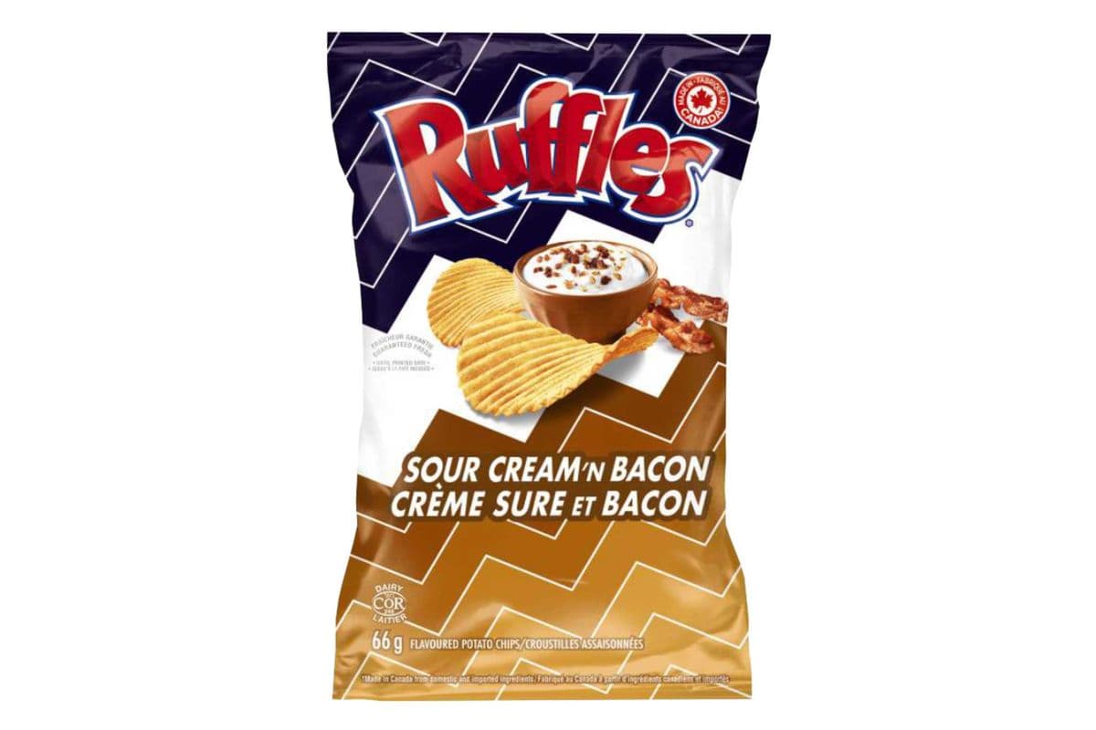 Ruffles Sour Cream 'N Bacon (66 g)