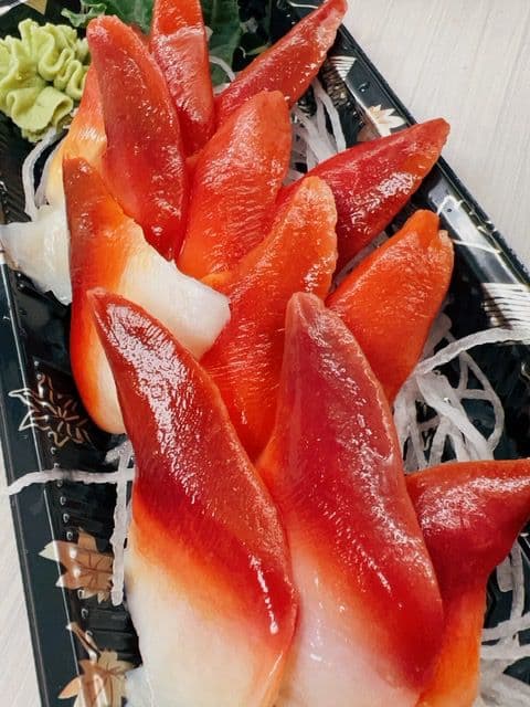 Surf Clam (Hokkigai)Sashimi (6pcs) / 北极贝刺身
