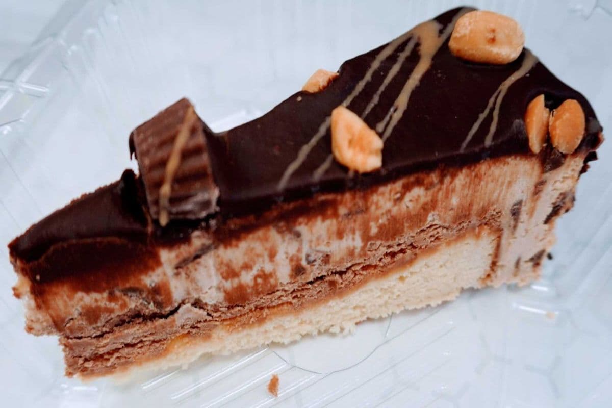 Reese Peanut Butter Blondie Cake