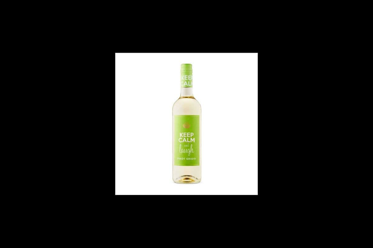 KEEP CALM - LAUGH PINOT GRIGIO (750ML) (1 x 750ML)