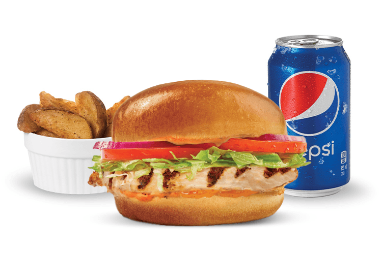 Southwest Grilled Chicken Sandwich Combo