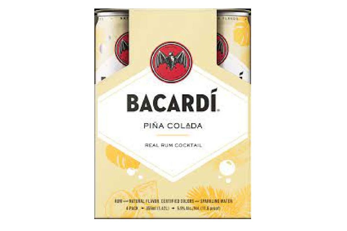 Bacardi Pina Colada (6 x 355 ml Cans)