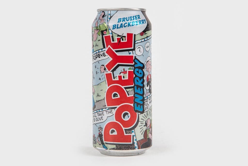 Popeye Energy Drink Black Berry (473ML)